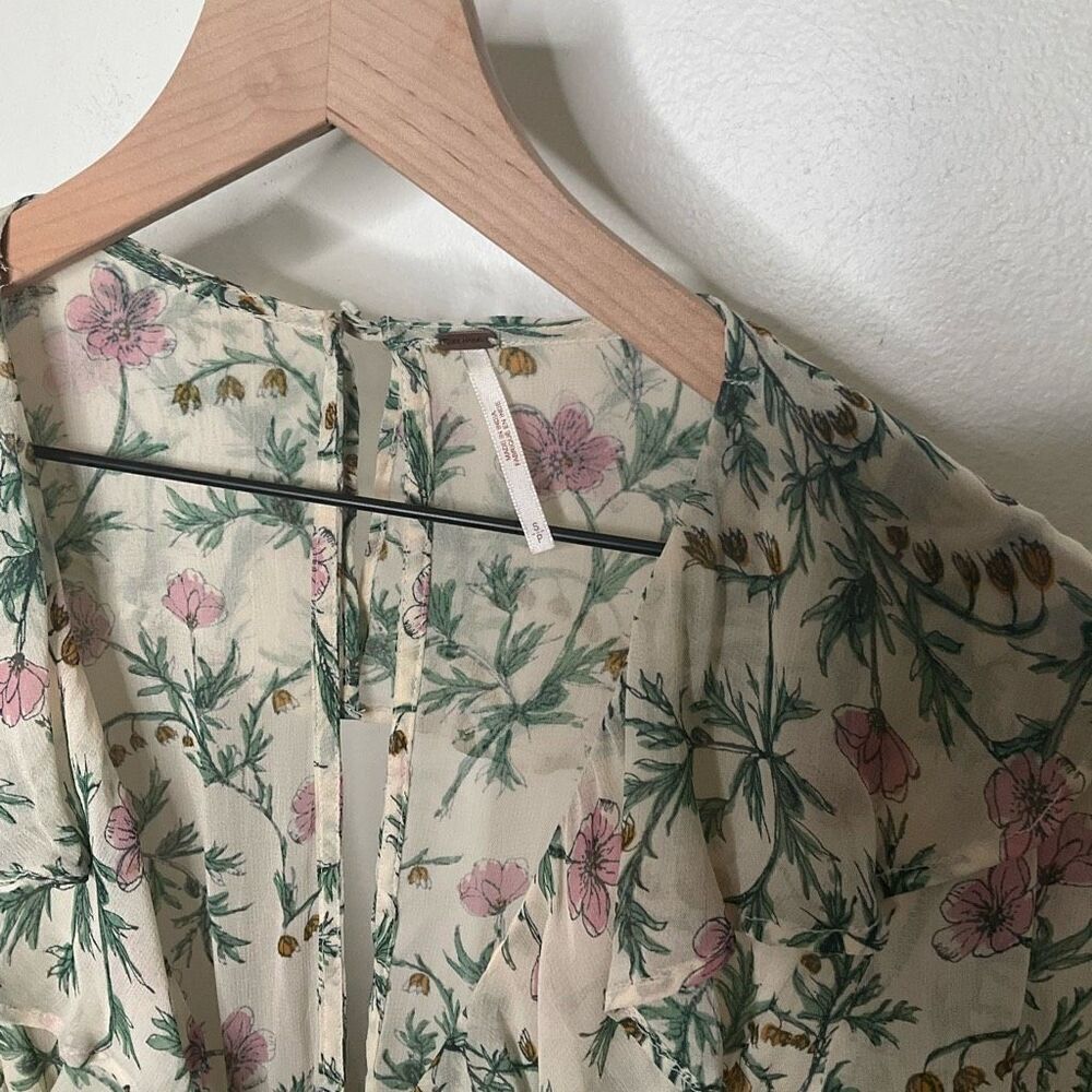 Free People Ruffle Me Up Mini Dress - Picture 5 of 8
